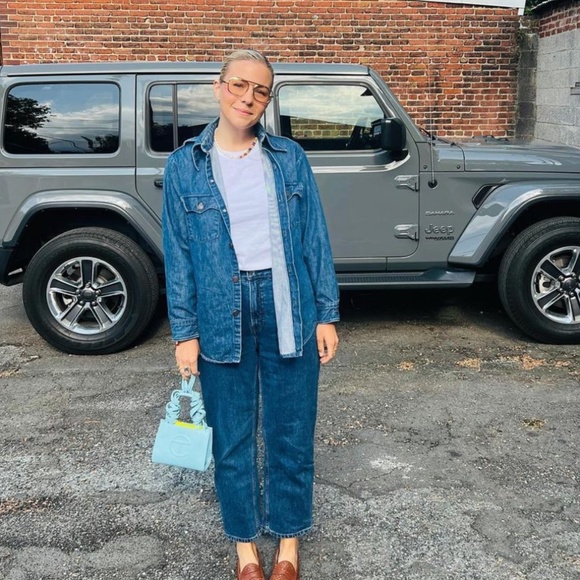 Everlane The Way-High Jean in Vintage Indigo Size 30 - used - Picture 4 of 4